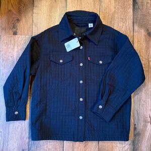 Levi’s Quilted Trucker Jacket – BLACK – NEW With Tags - Warm Casual Workwear